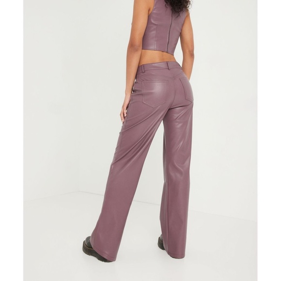 NWT Garage Leather Pants - Picture 2 of 3